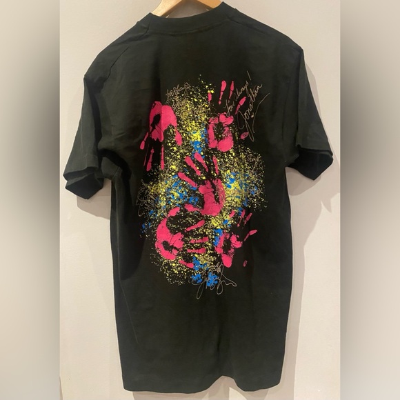 Vintage New Kids on the Block NKOTB Rare Backstage Pass Concert Tee, 1989 - Picture 2 of 9